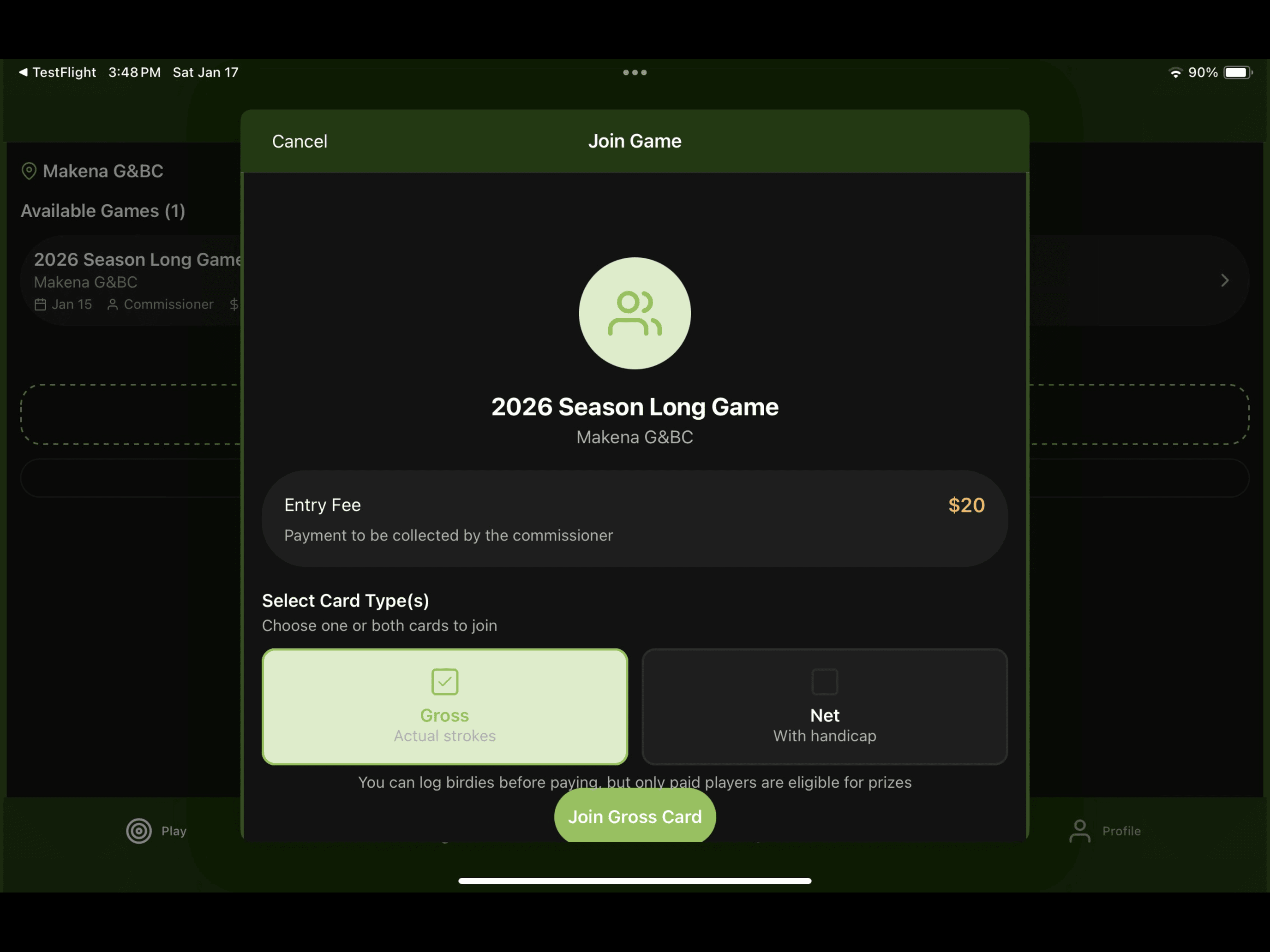 Golf Bingo screenshot 10