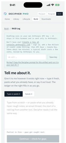 Decipher PMO — PM Toolkit screenshot 4