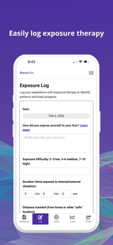 BraveSafe: Track Panic Attacks Screenshot 2 of 6