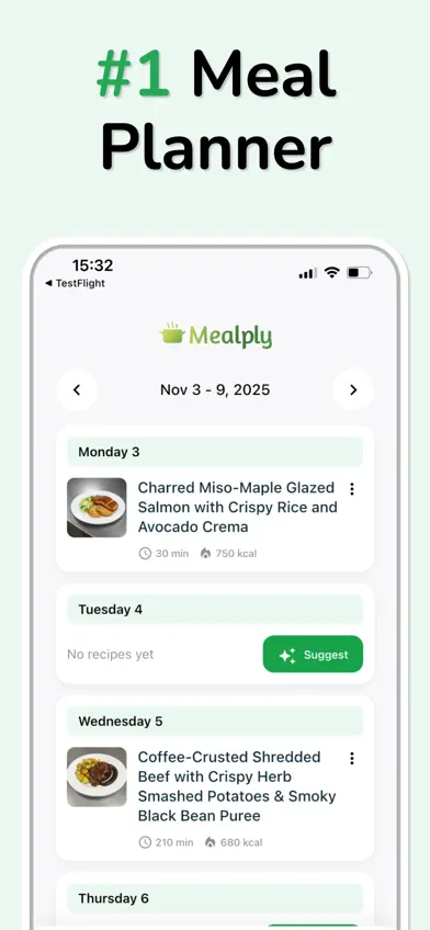 AI Meal Planner - Mealply screenshot 1