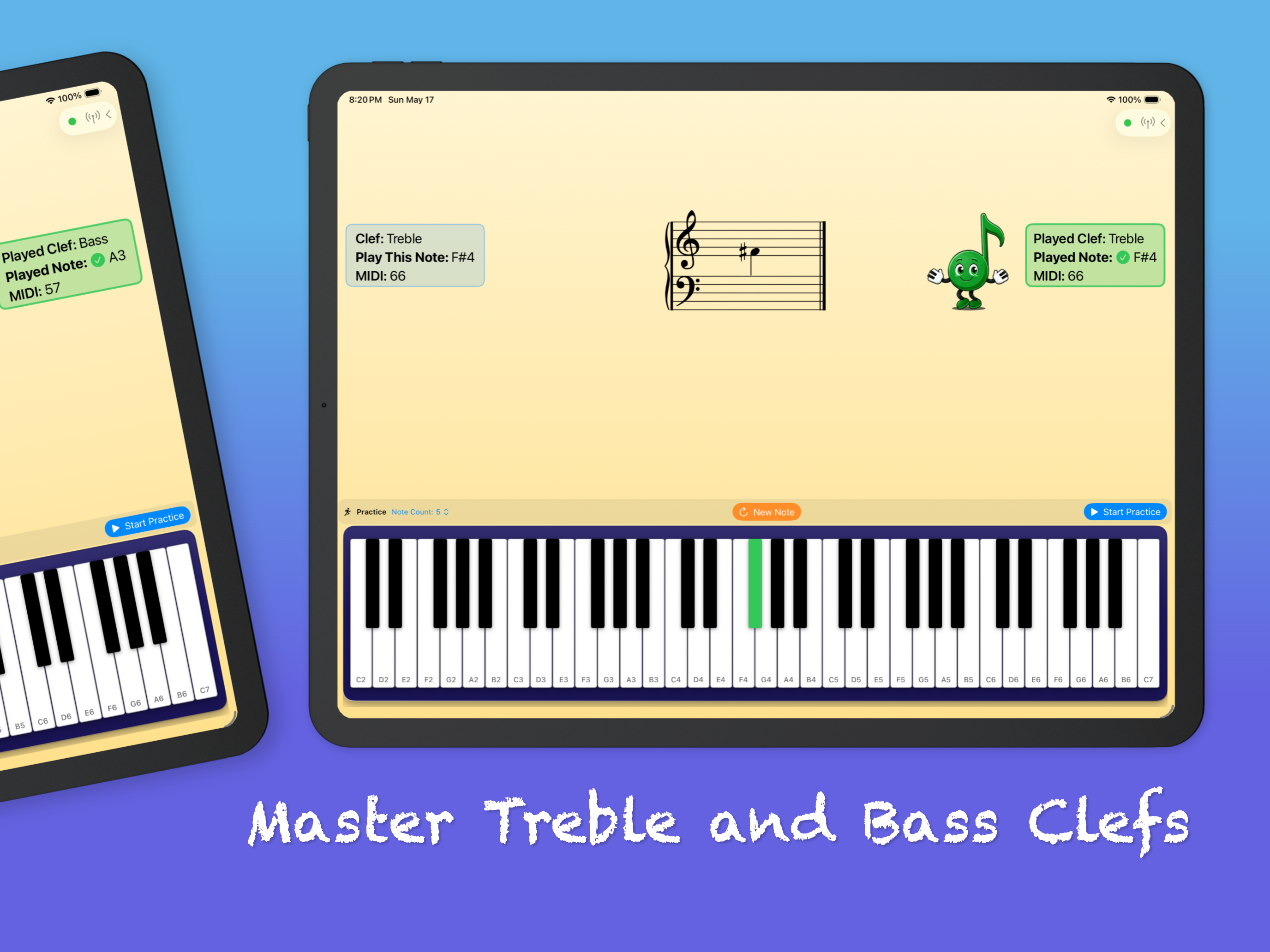 Learn A Note: Note Practice