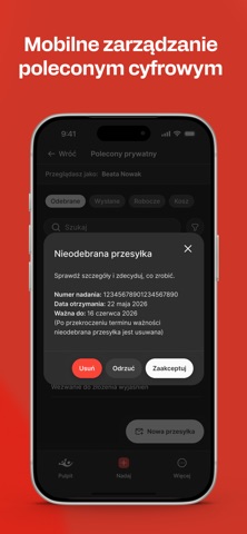 Poczta Polska screenshot