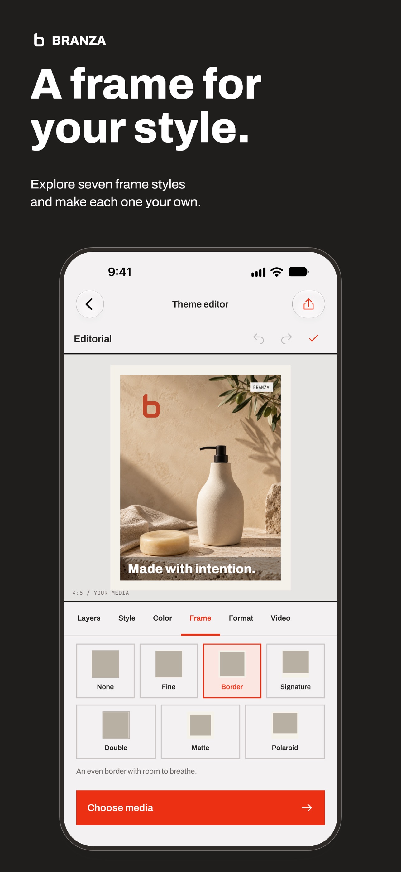 Screenshot 4 of Branza: Brand Photo & Video
