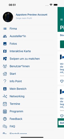 Versicherungsforen Event App iPhone screenshot
