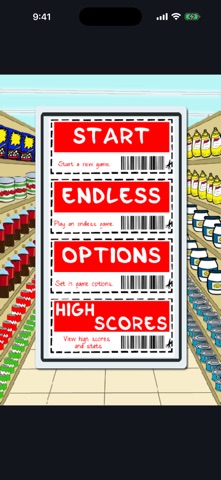 Supermarket Scramble iPhone screenshot