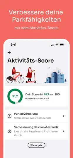 Screenshot von Voi – E-Scooter & E-Bikes auf dem iPhone 6