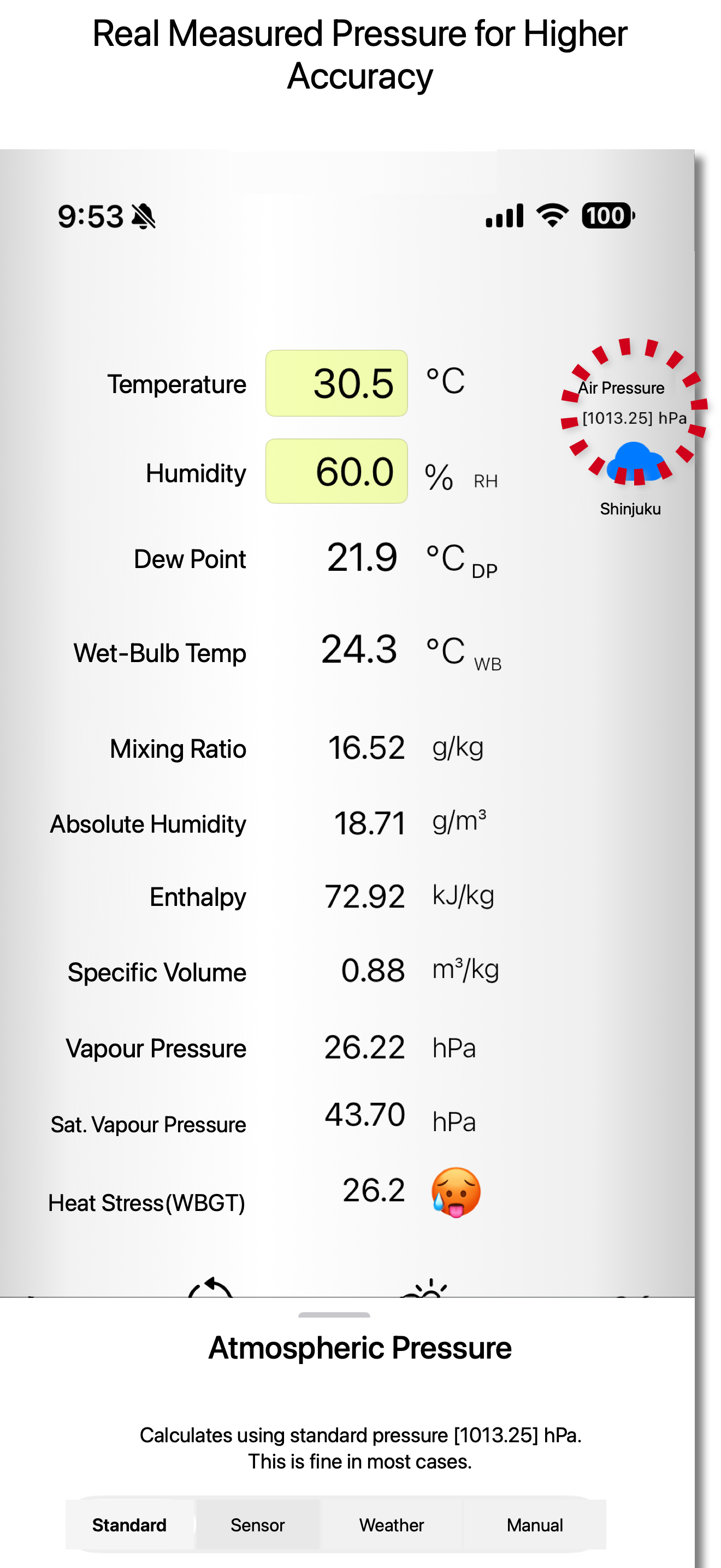 Calculate Comfort screenshot 6