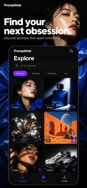 PromptHub - AI Prompt Library screenshot 1