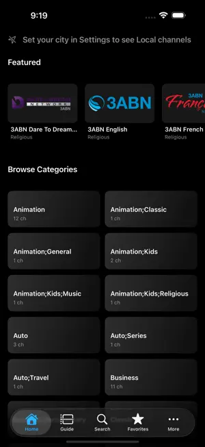 ClawTV: IPTV Player screenshot 2
