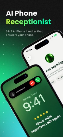 Phone AI: Your AI Receptionist iPhone screenshot