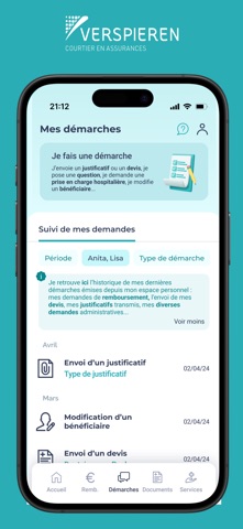 App screenshot