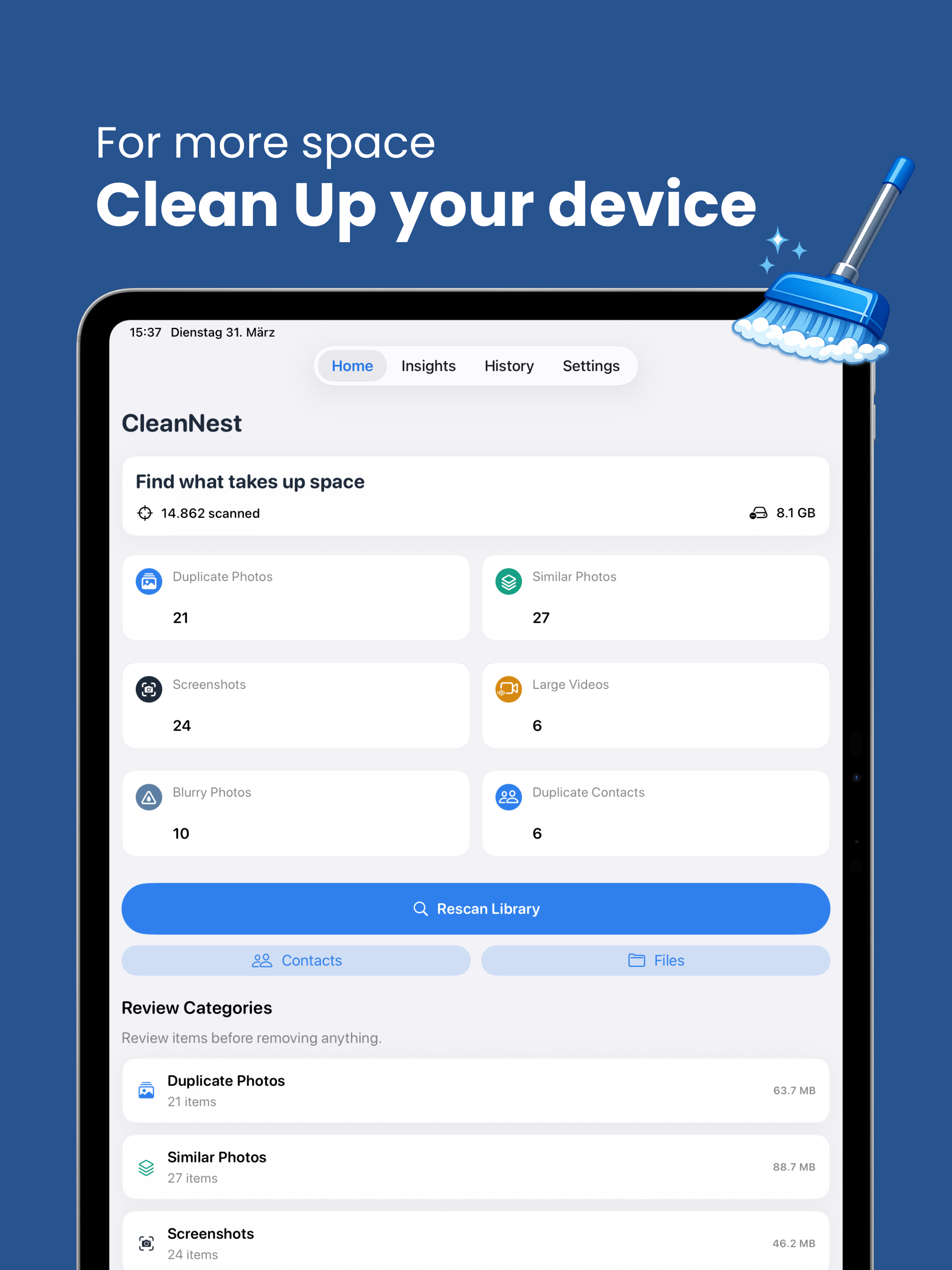 Swipe Delete Photos: CleanNest screenshot 6