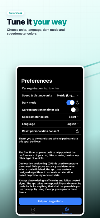 Car Timer: speed test Screenshot 5 of 5