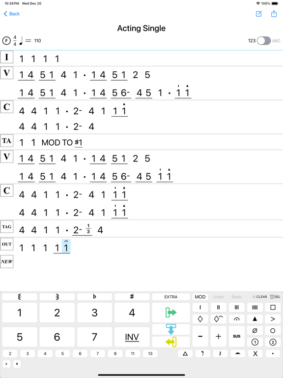 Screenshot #4 pour Nashville Numbers
