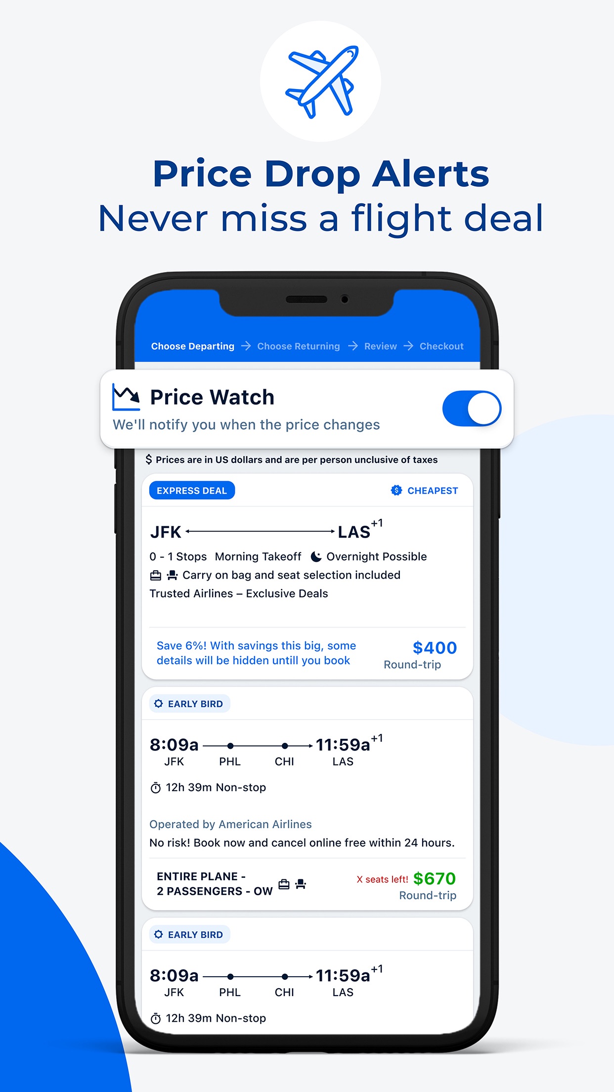Priceline - Hotel, Car, Flight screenshot 3