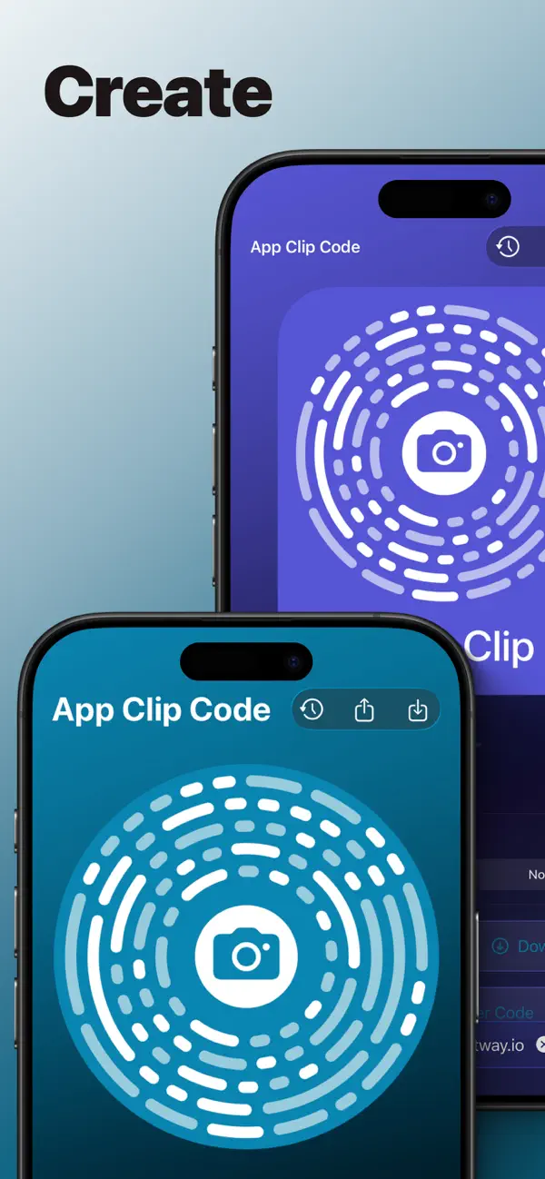 Screenshot #2 pour App Clip Codes Studio