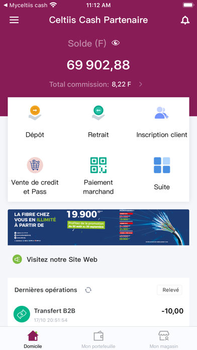 Partenaires Waa Screenshot