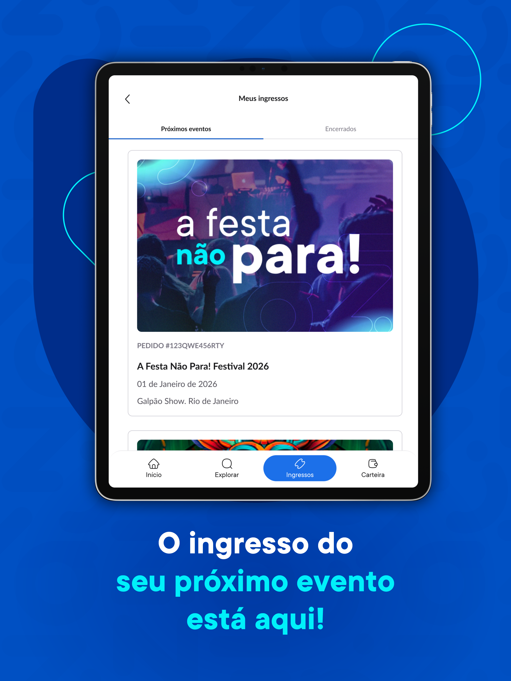 Zig: Ingressos e consumo fácil