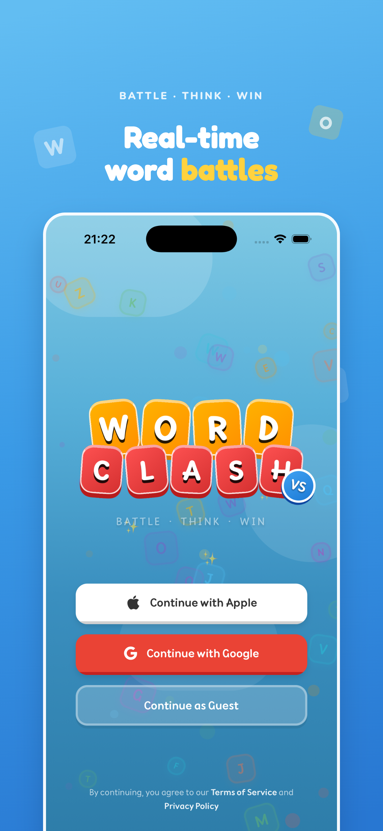 Word Clash: Battle screenshot 2
