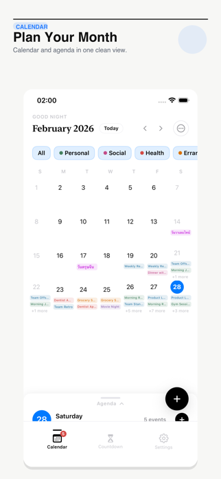Dotto - Planner & Calendar Screenshot 1 of 7