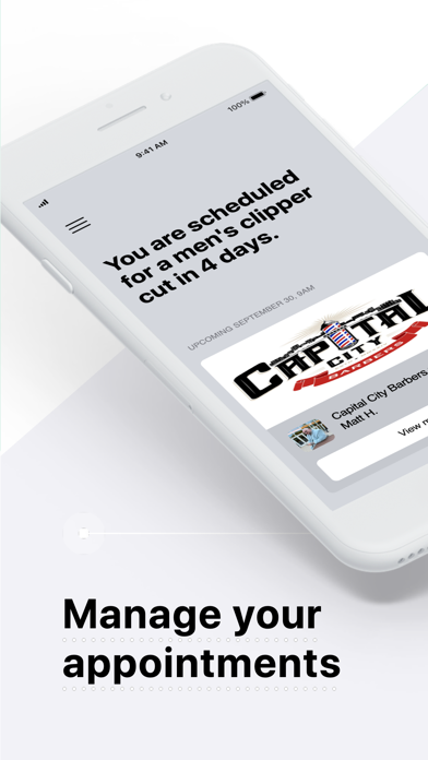 Capital City Barbers iPhone screenshot