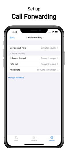 My 2nd Line Text Call Number screenshot 10