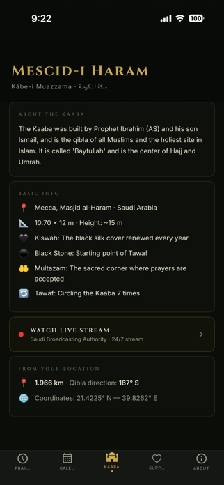 Qibla & Salah Screenshot 5 of 6