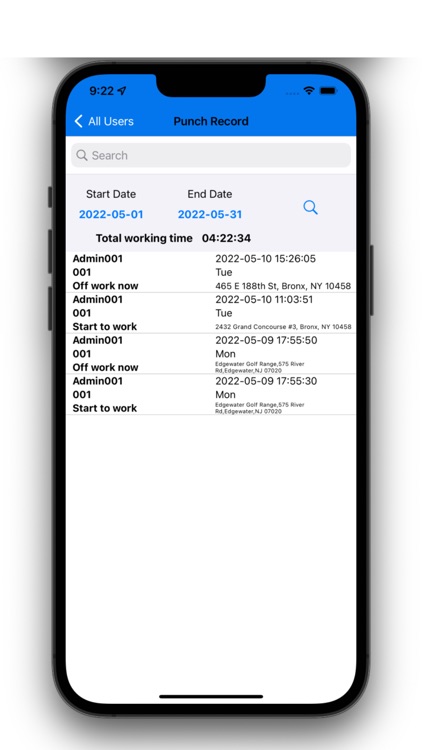 Digital Check-In:Employee Time screenshot-8