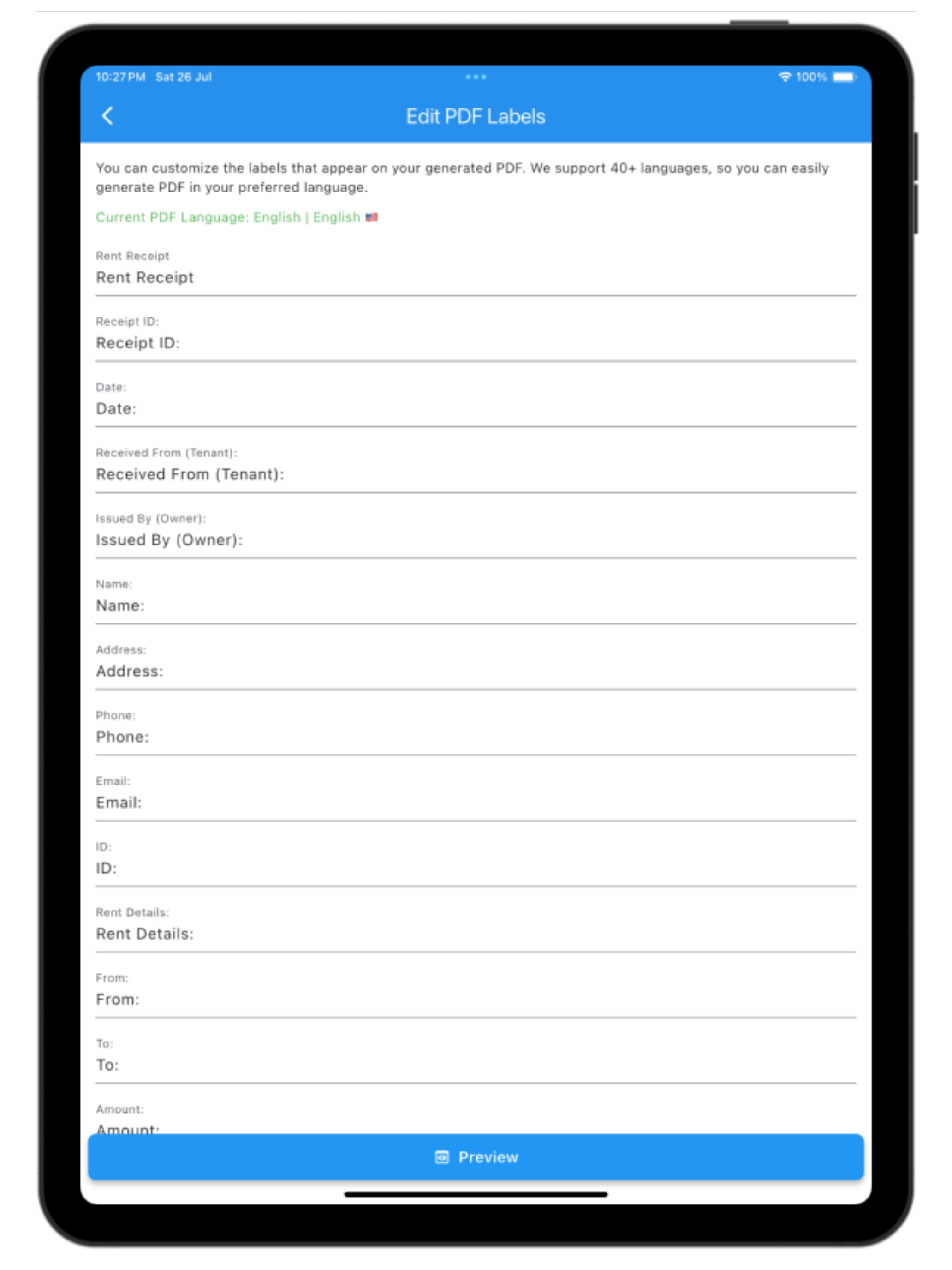 Rent Receipt Maker: House Rent