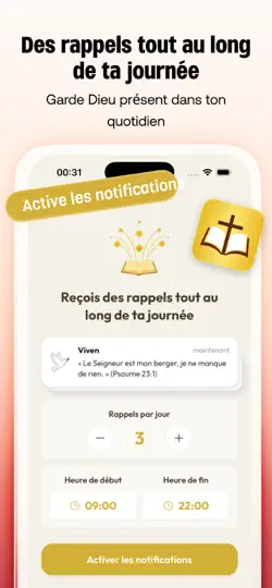 Capture d'écran de Viven: Bible En Action sur iPhone 6