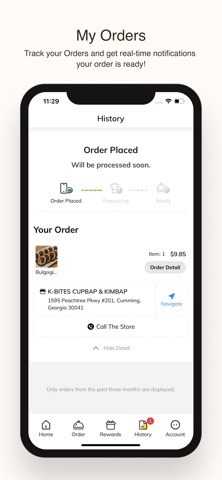 K-BITES CUPBAP & KIMBAP screenshot