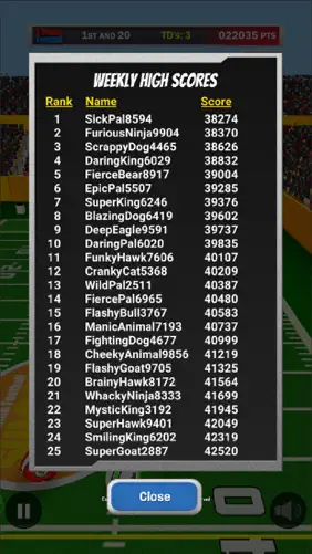 2 Minute Football screenshot 5