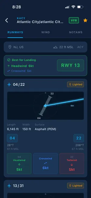 Wind & Runways screenshot 3