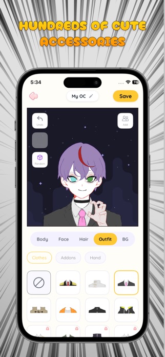 OC Avatar Maker: PFP Creator Screenshot 2 of 5