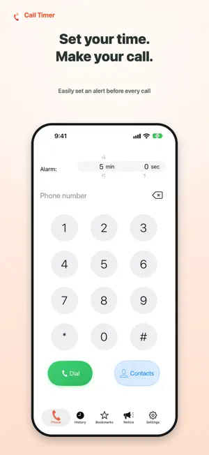 CallTimer - Call Timer screenshot 1