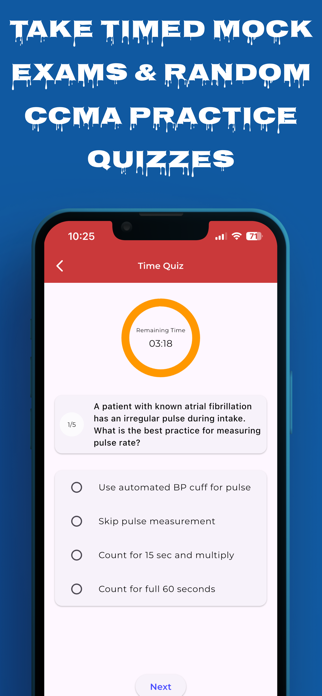 CCMA Practice Test 2025 Screenshot 6 of 9