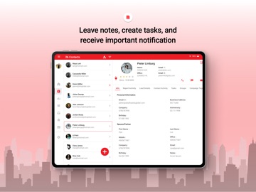 CarpenterConnect iPad screenshot