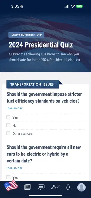 iSideWith screenshot 1