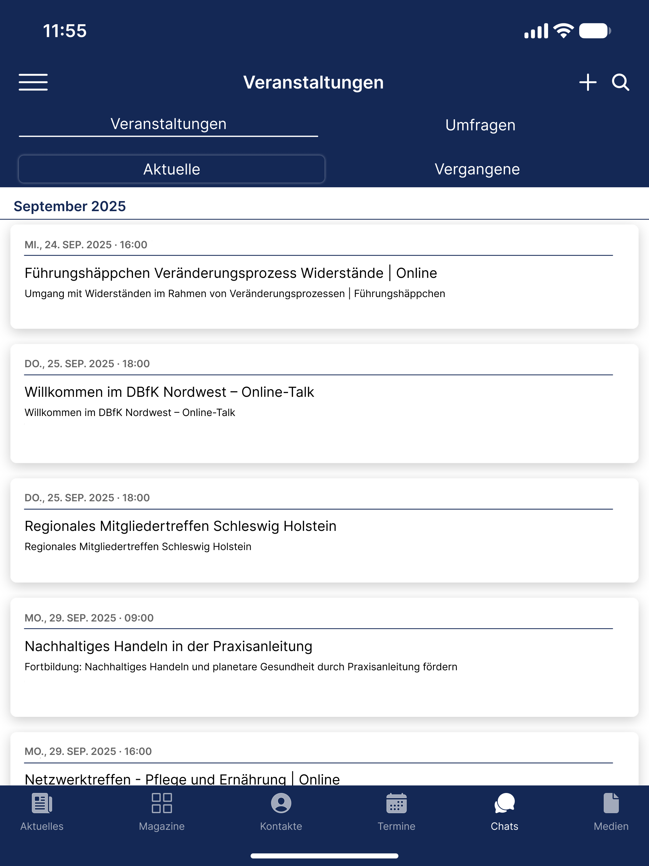 DBfK - Stark für Pflegende