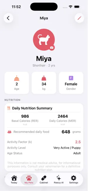Pawzy: Pet Medication Reminder screenshot 2