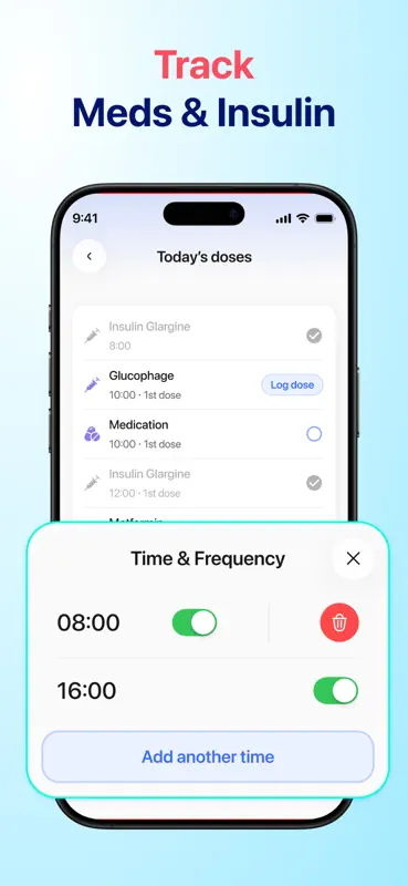 Glucera: Blood Sugar Tracker screenshot 3 of 6