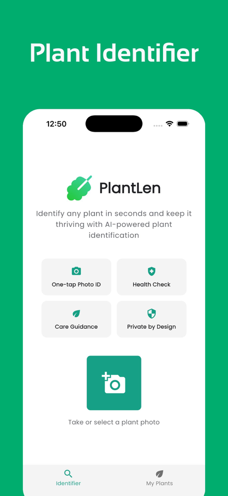 Plant Identifier AI, PlantLen screenshot 1