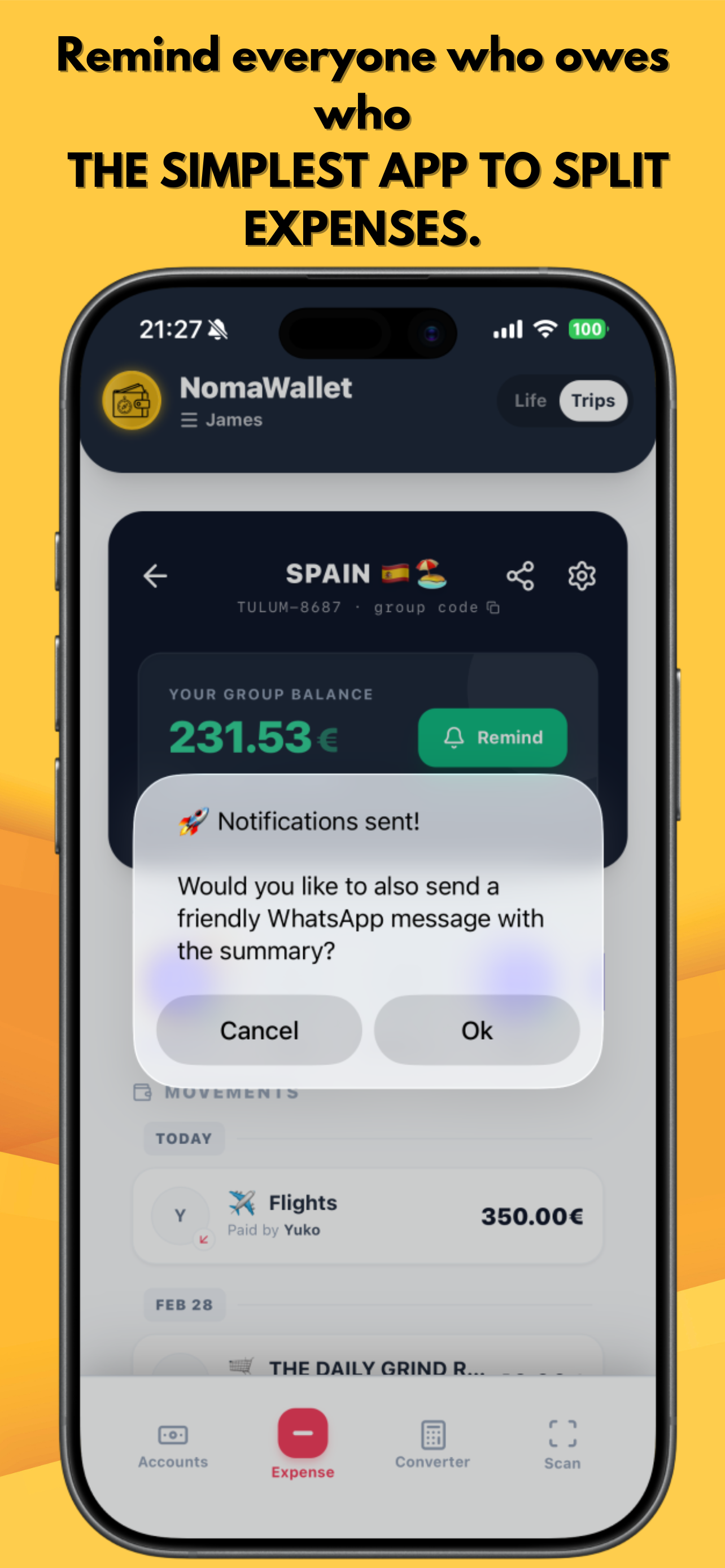 NomaWallet: Expense Tracker