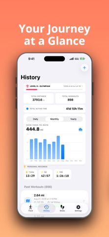 Stride: Walk & Run Tracker Screenshot 2 of 5