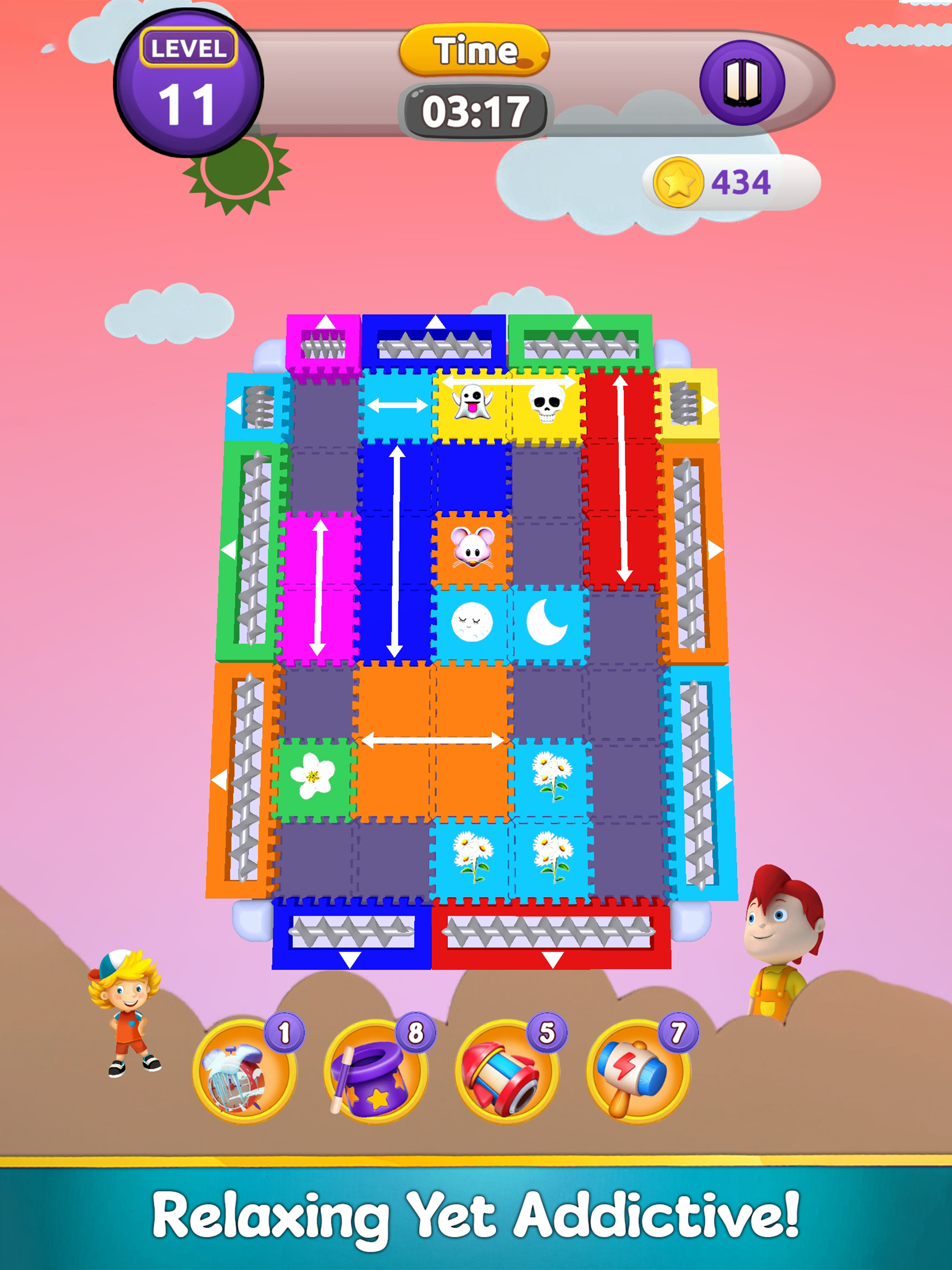 Floor Mat Block Puzzle Escape