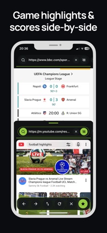Dual Browser MultiTask: Dually Screenshot 1 of 3
