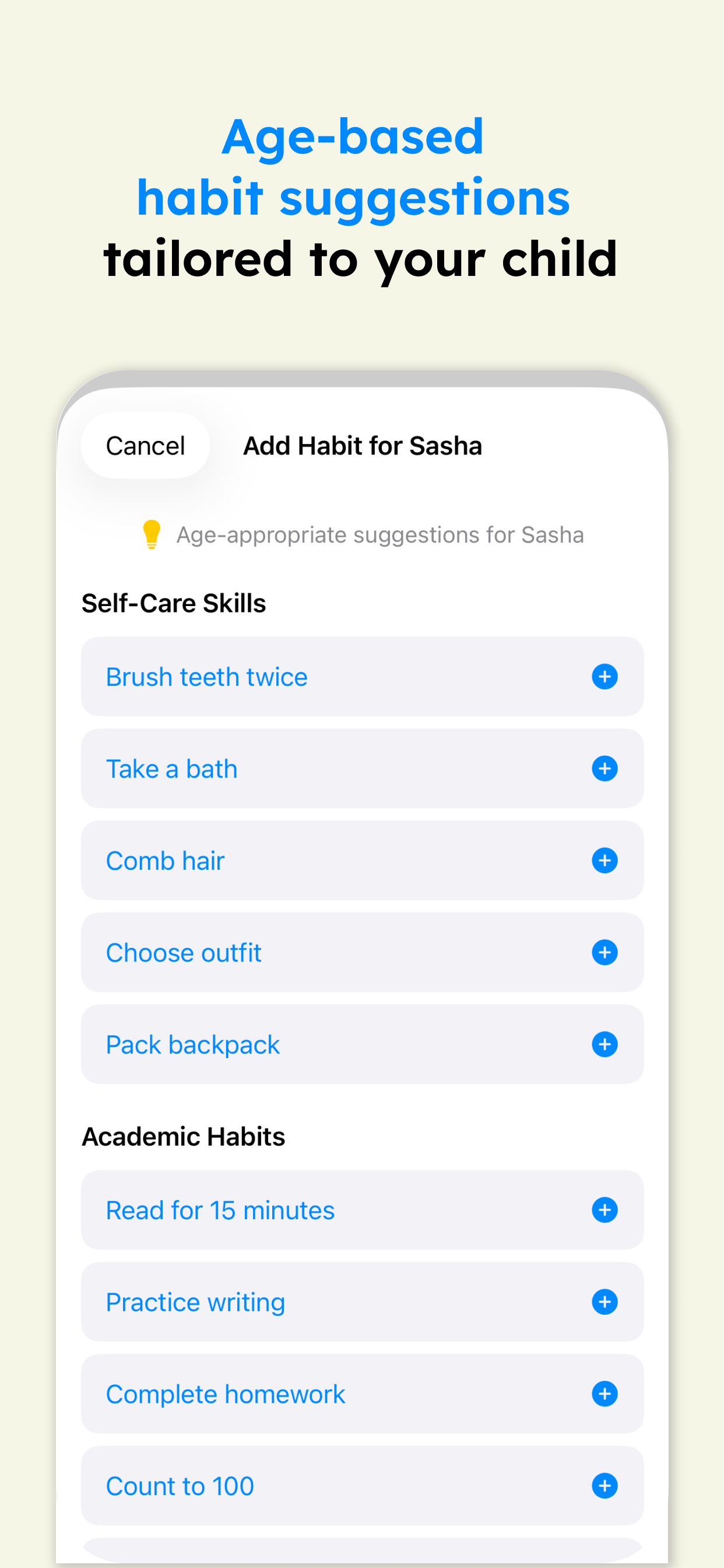 LittleHabits-Kid Habit Tracker