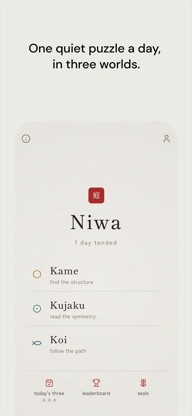 Niwa: Japanese Logic Puzzles screenshot 1