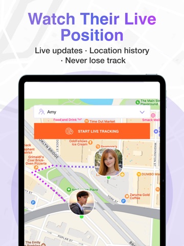 Find My Friends - GPS Tracker iPad screenshot