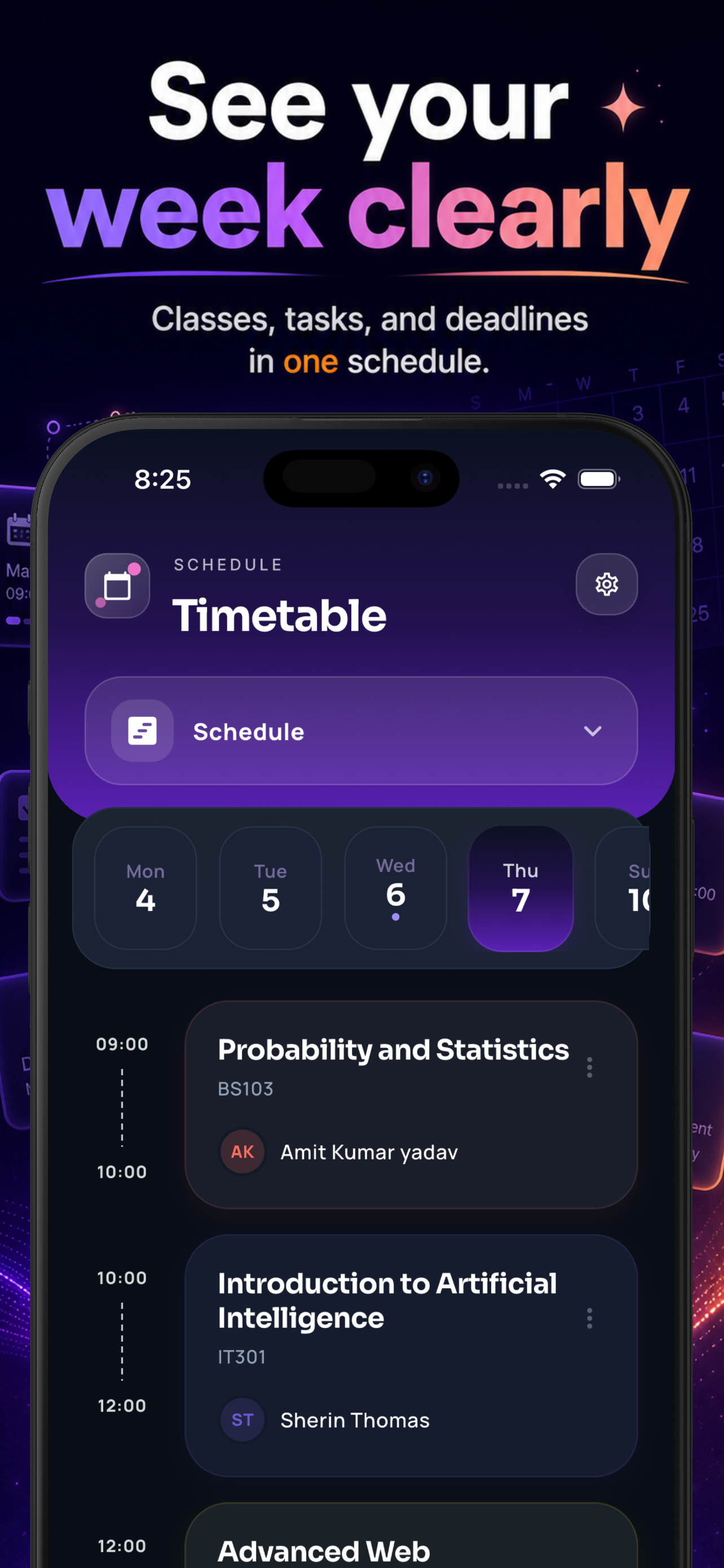 Jadwaly: My Study Schedule